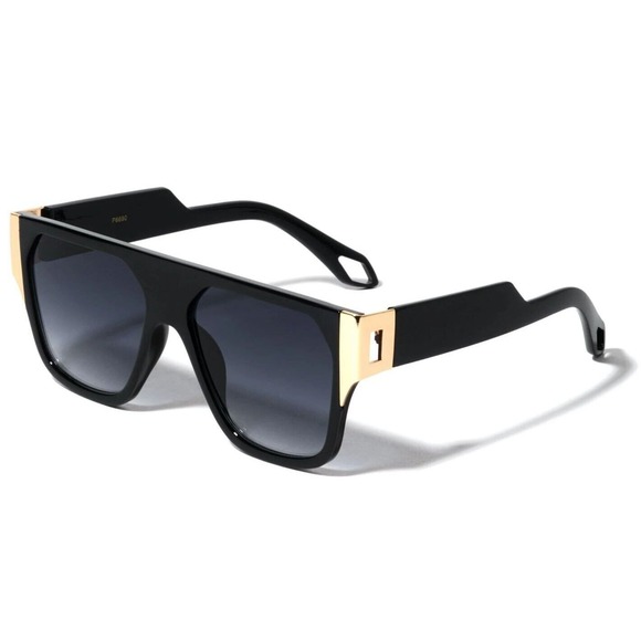 Men Sunglasses Fshion Designer Square Oversized Elegant Trendy Shades Lentes New - Picture 2 of 6